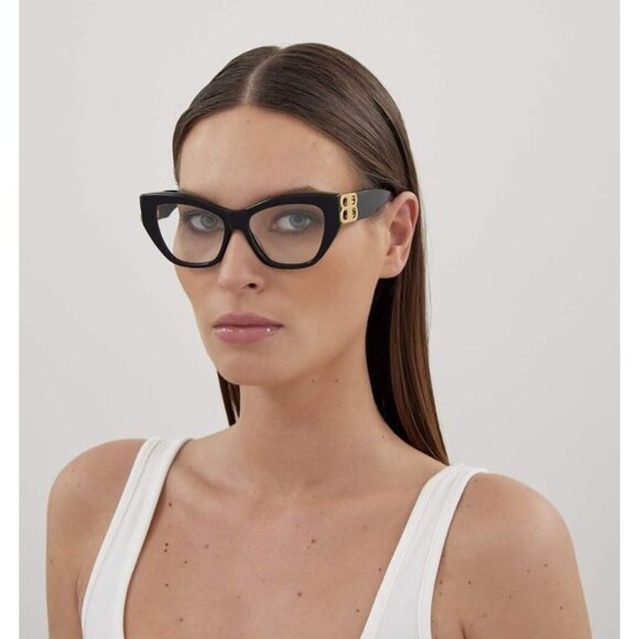 Balenciaga BB0312o-001 53mm New Eyeglasses - Picture 1 of 5